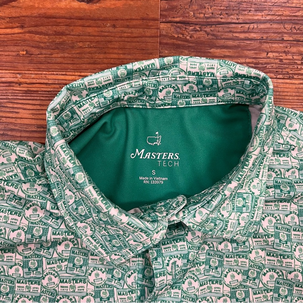Masters Tech Golf Shirt - Picture 3 of 3